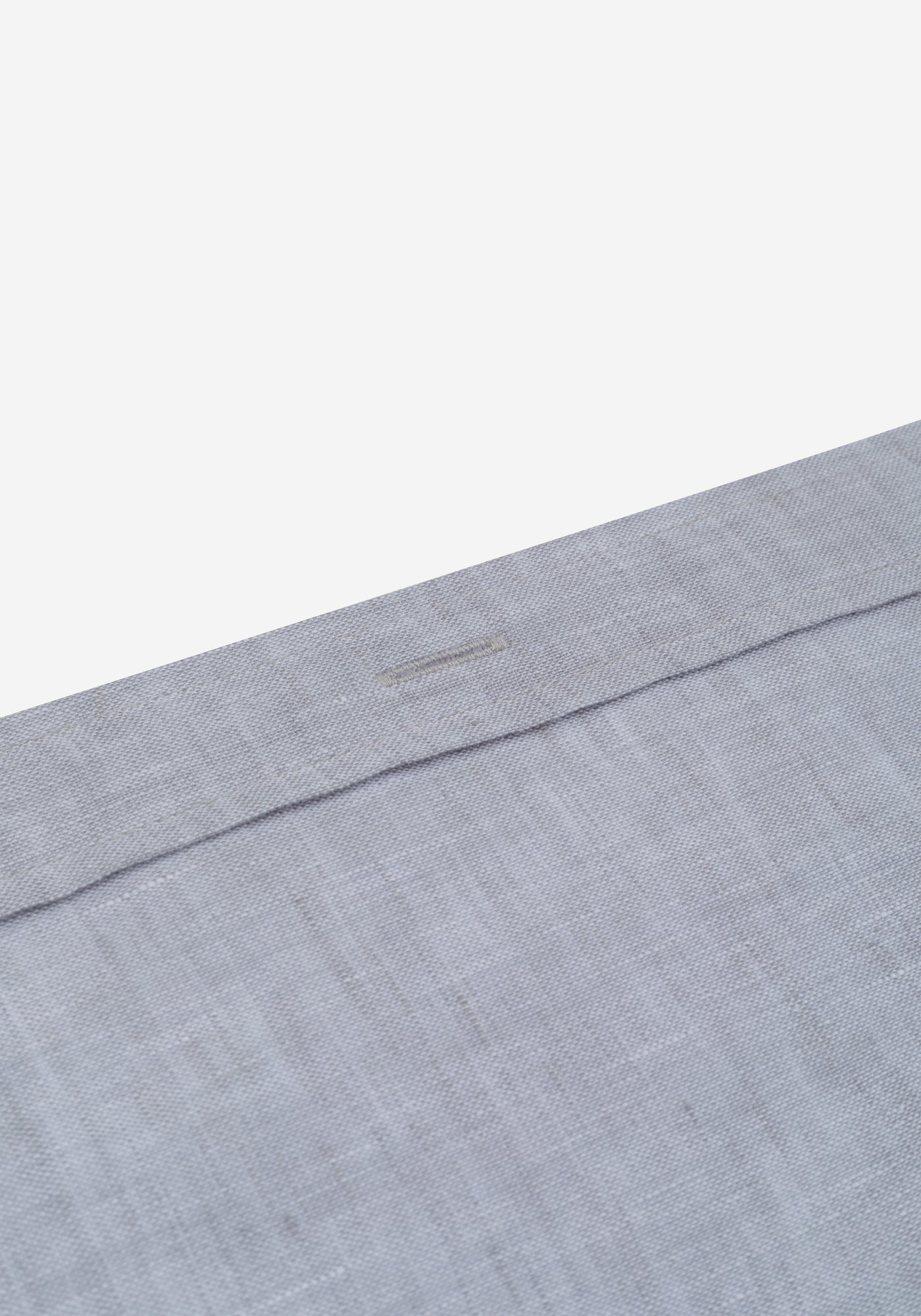 Slate Grey Belgian Linen Shirt