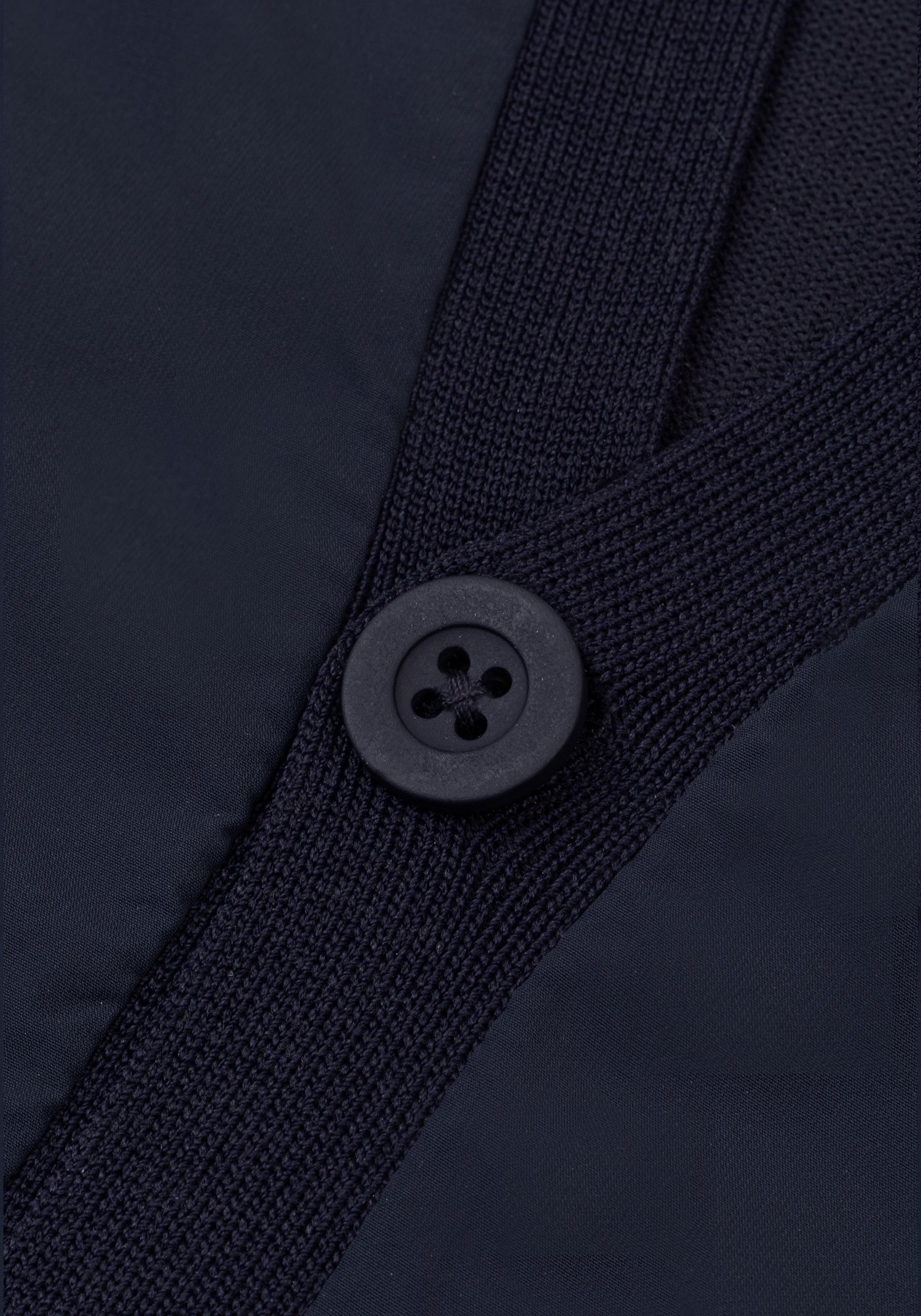 Iron Navy Polyamide Cardigan