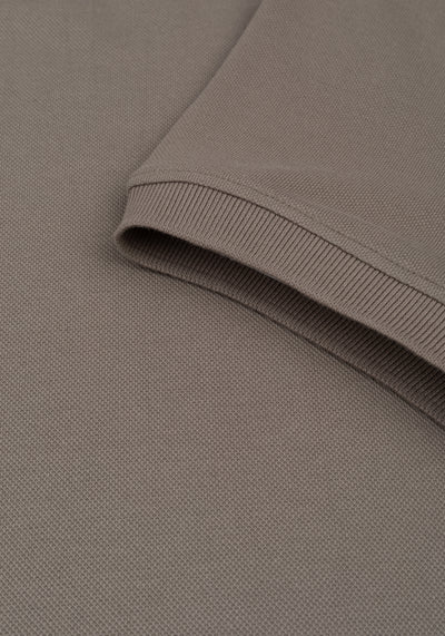Pear Beige Cotton Polo Shirt