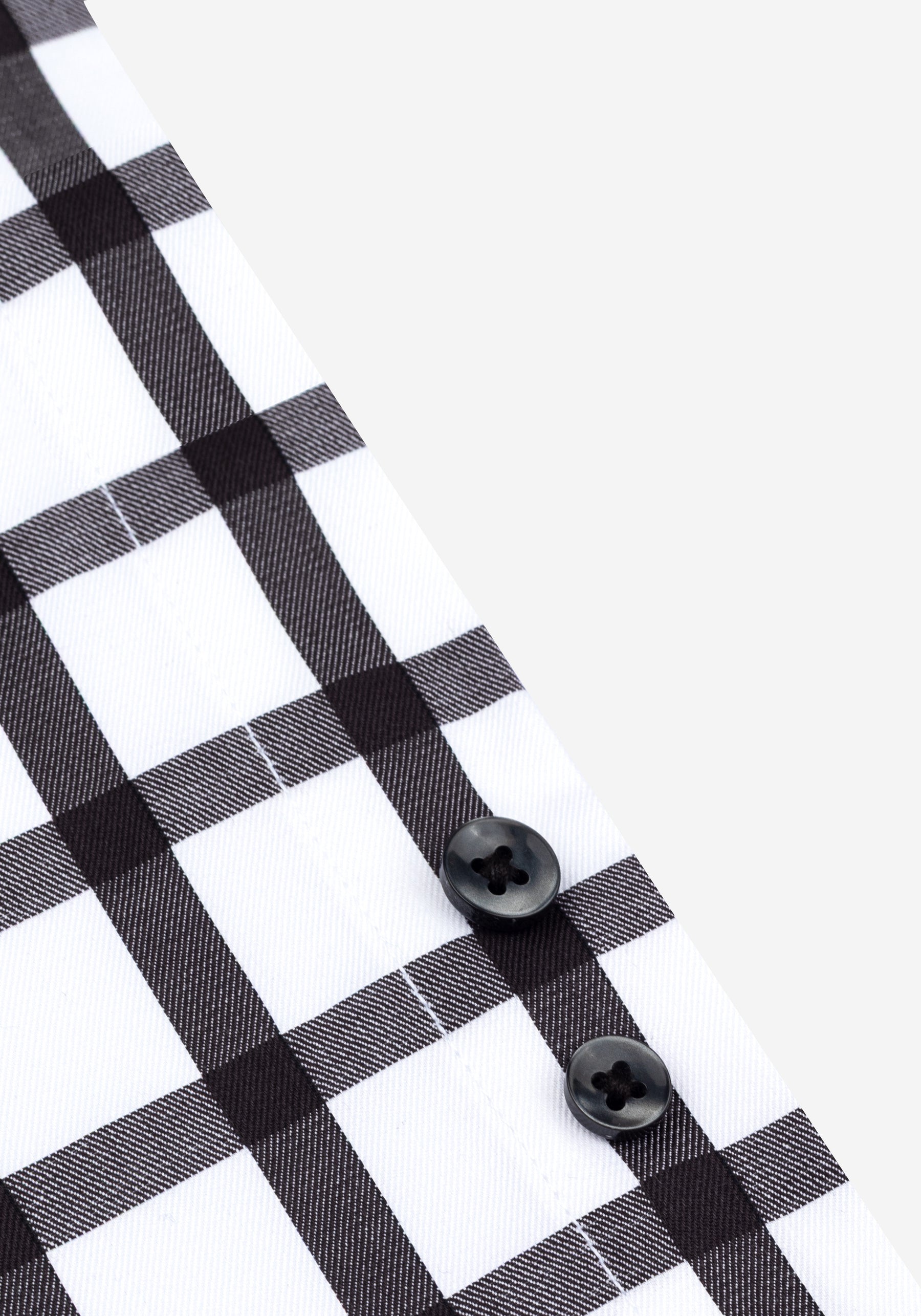 Slate Black Checked Signature Twill Shirt