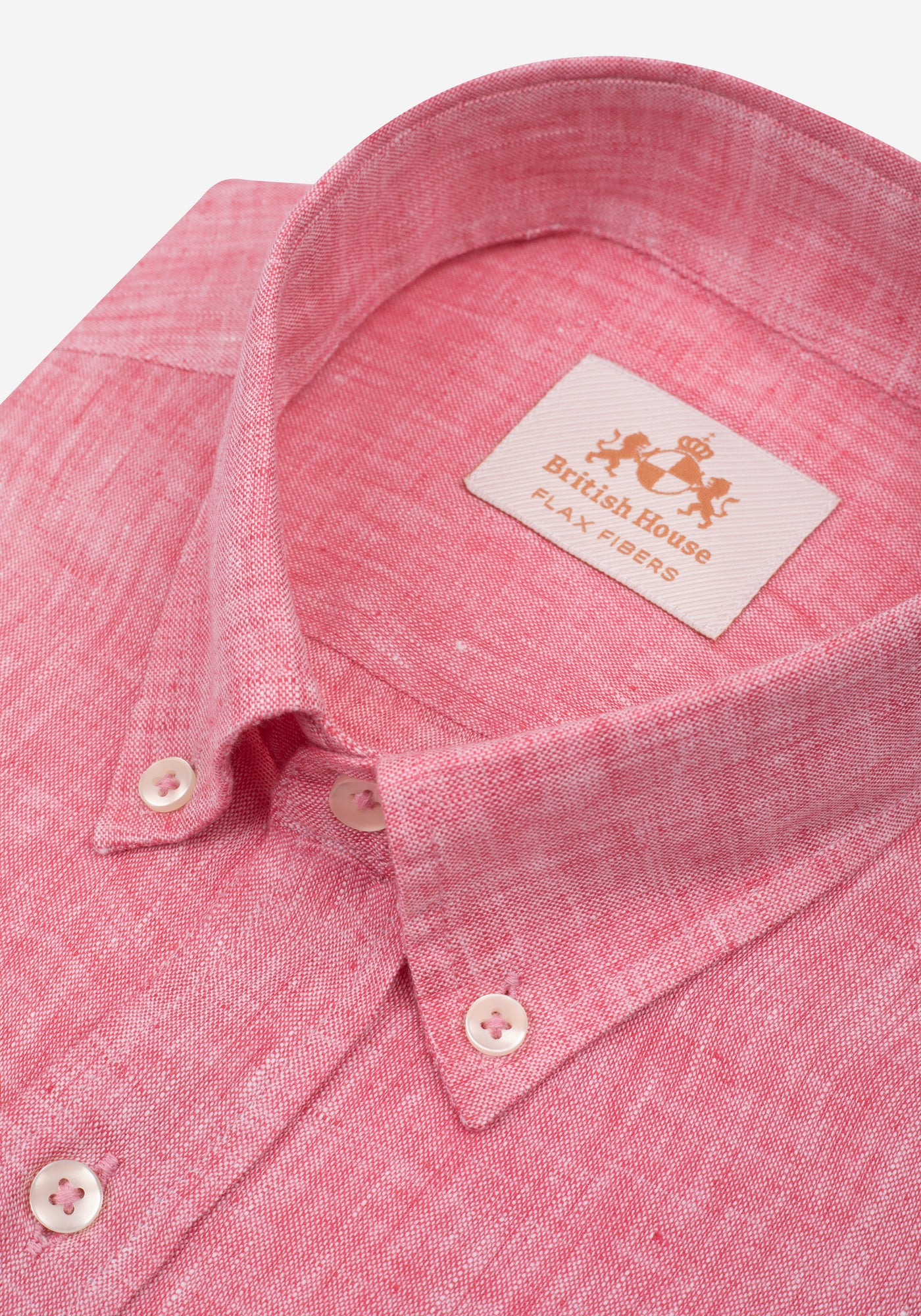 Rusty Rose Belgian Linen Shirt