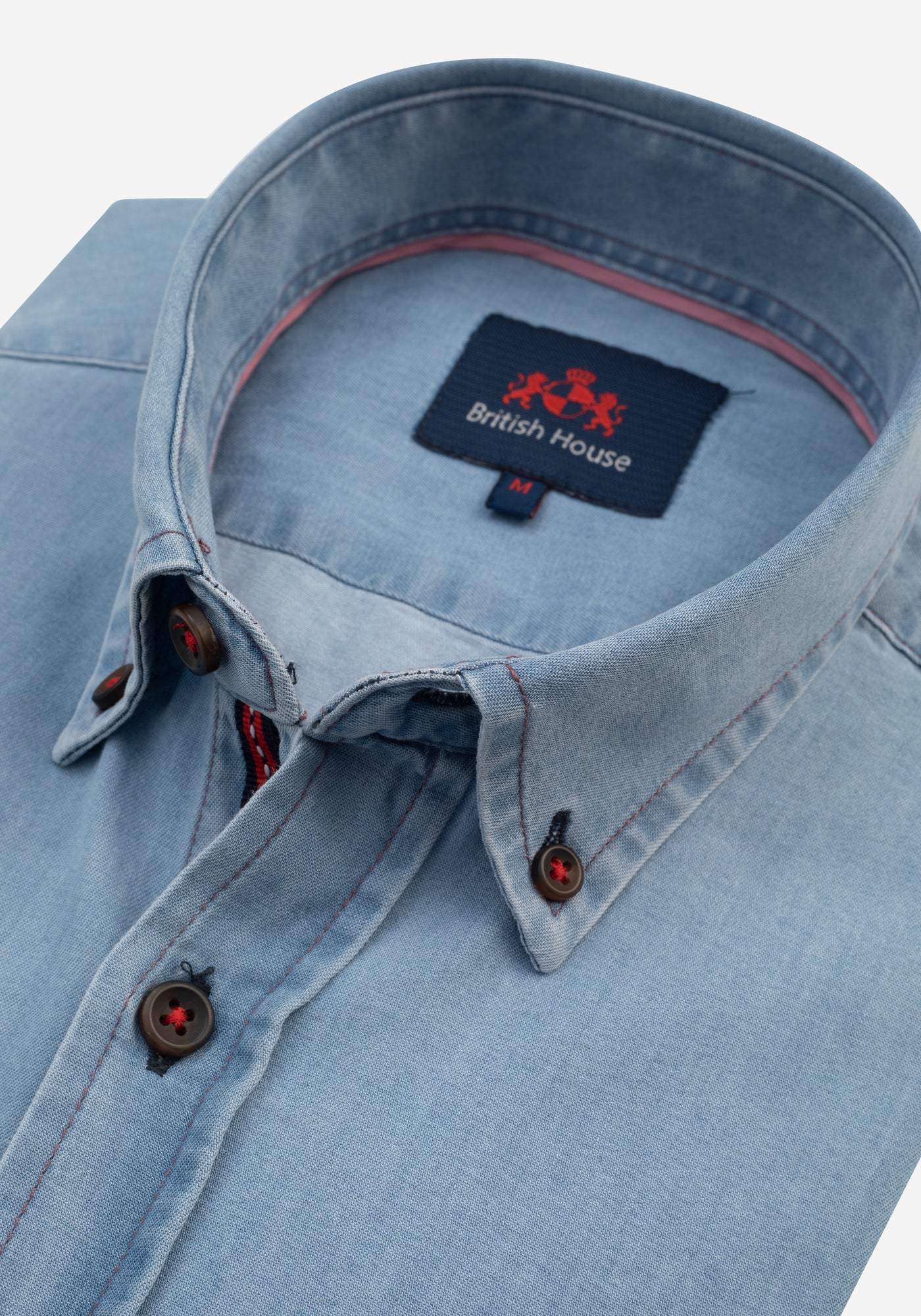 Dusk Blue Selvedge Denim Shirt