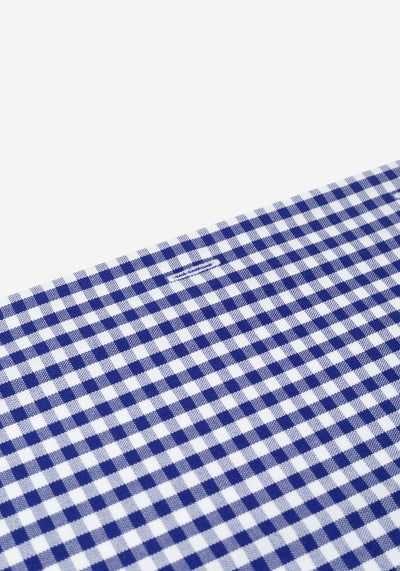Imperial Blue Checked Oxford Shirt