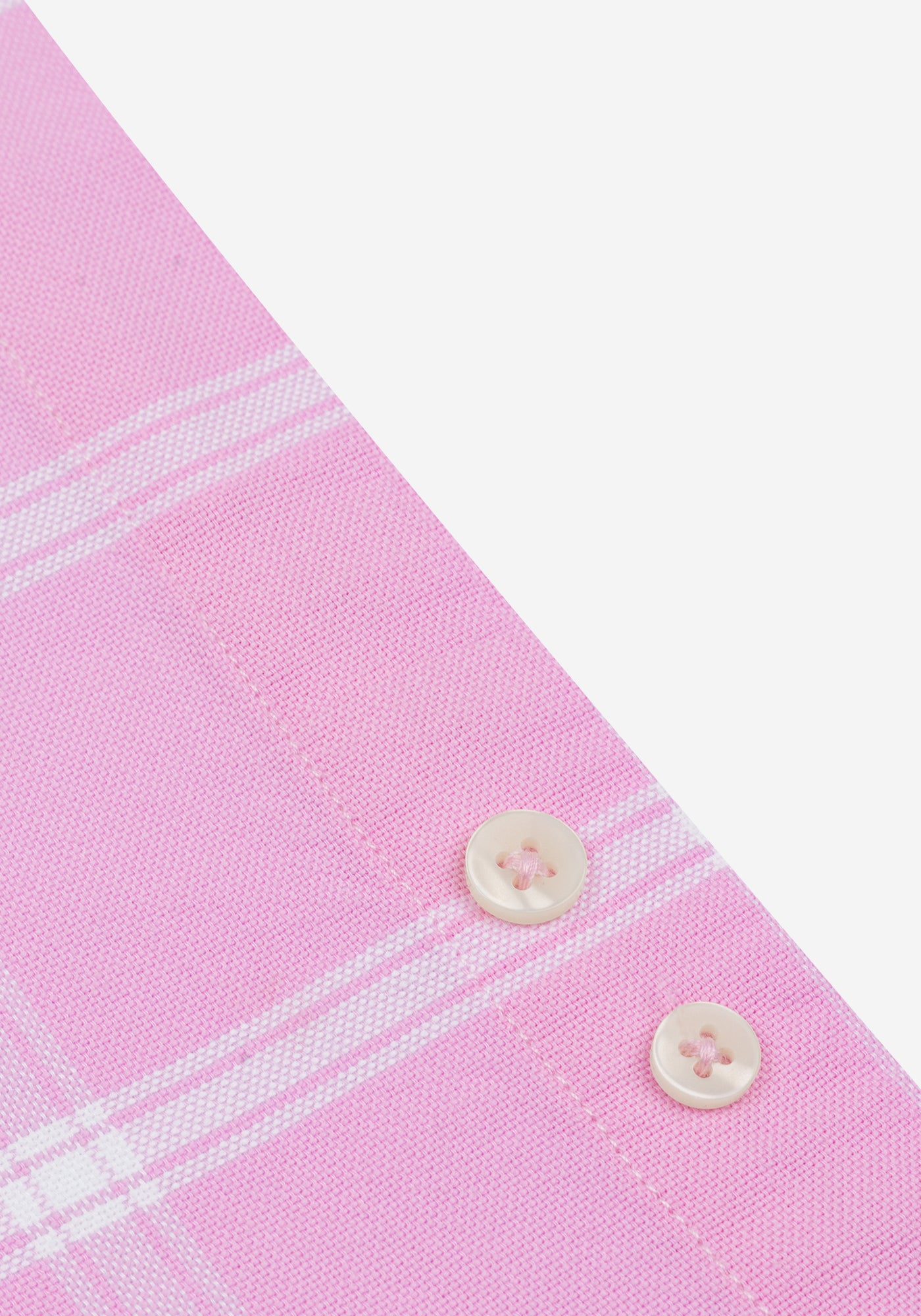 Blush Rose Checked Oxford Shirt
