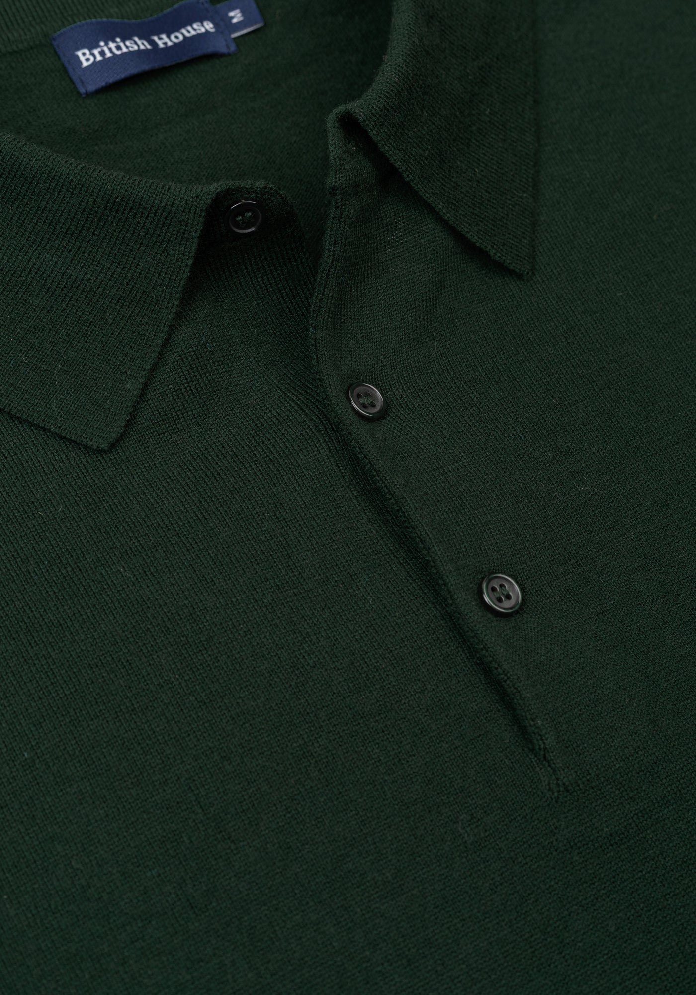 Leaf Green Merino Wool Blend Pullover