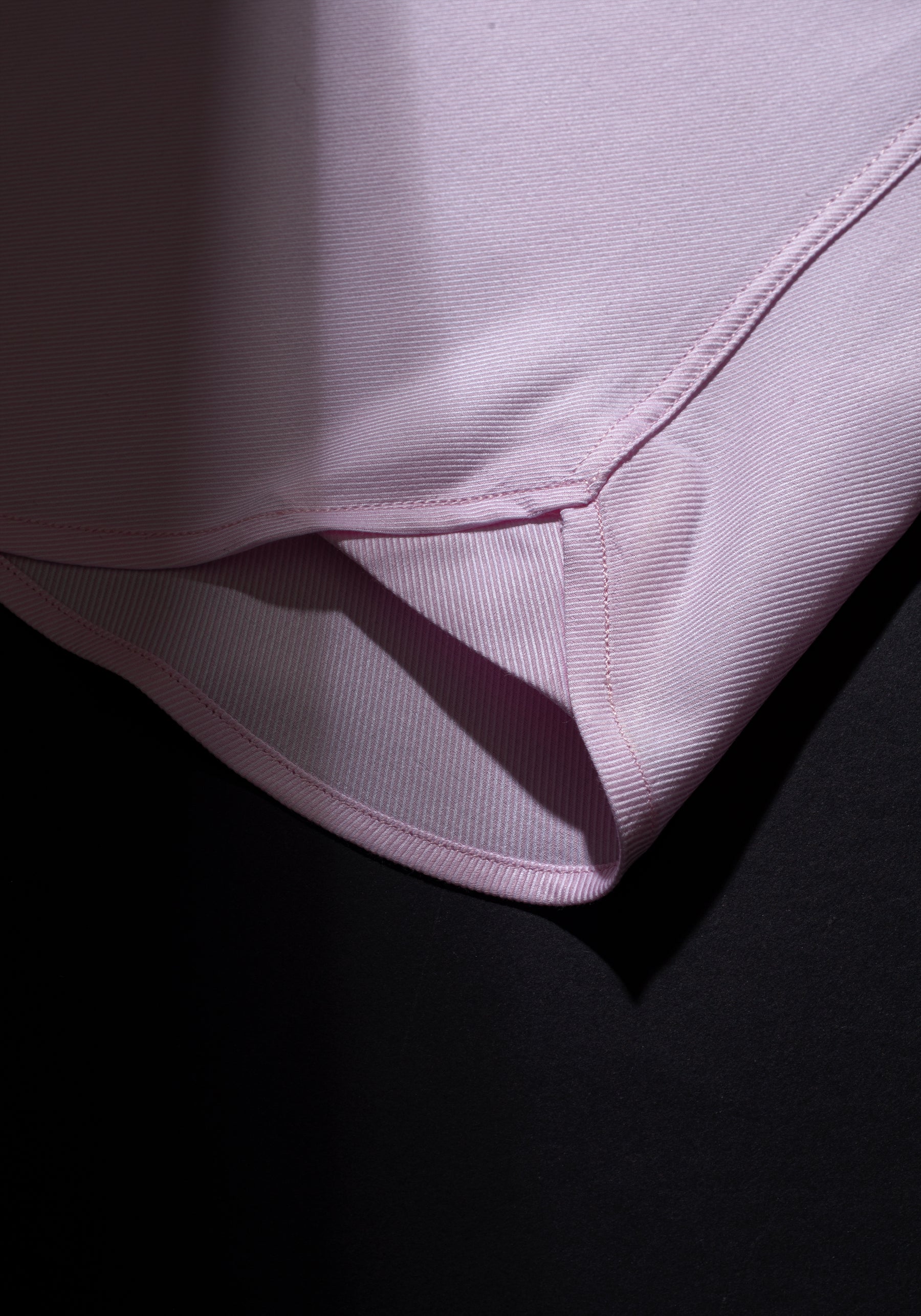 Giza 87 Cotton Blush Pink Stripe Signature Twill Shirt