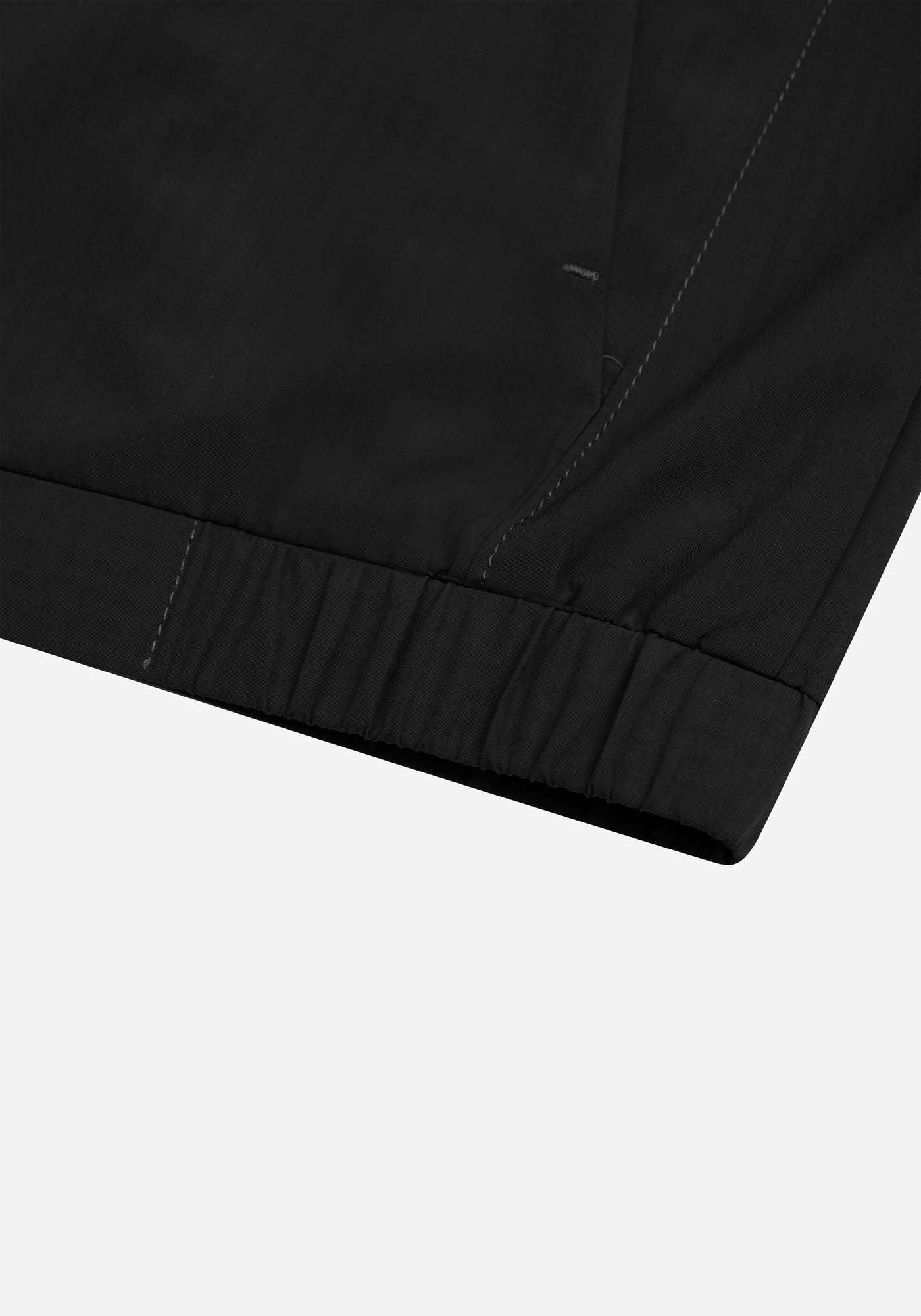 Eclipse Black Pocketable Windbreaker Jacket