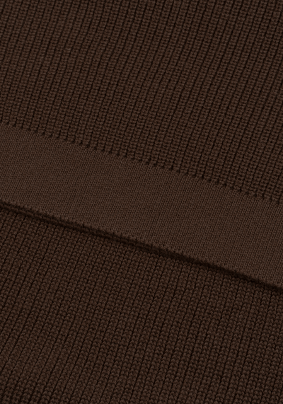Espresso Brown Heavy Knitted Cardigan