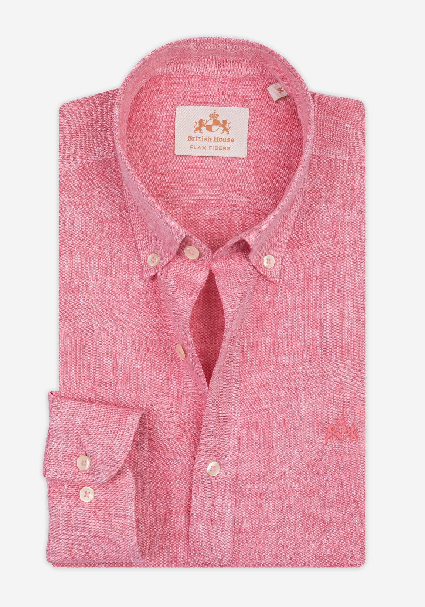 Rusty Rose Belgian Linen Shirt