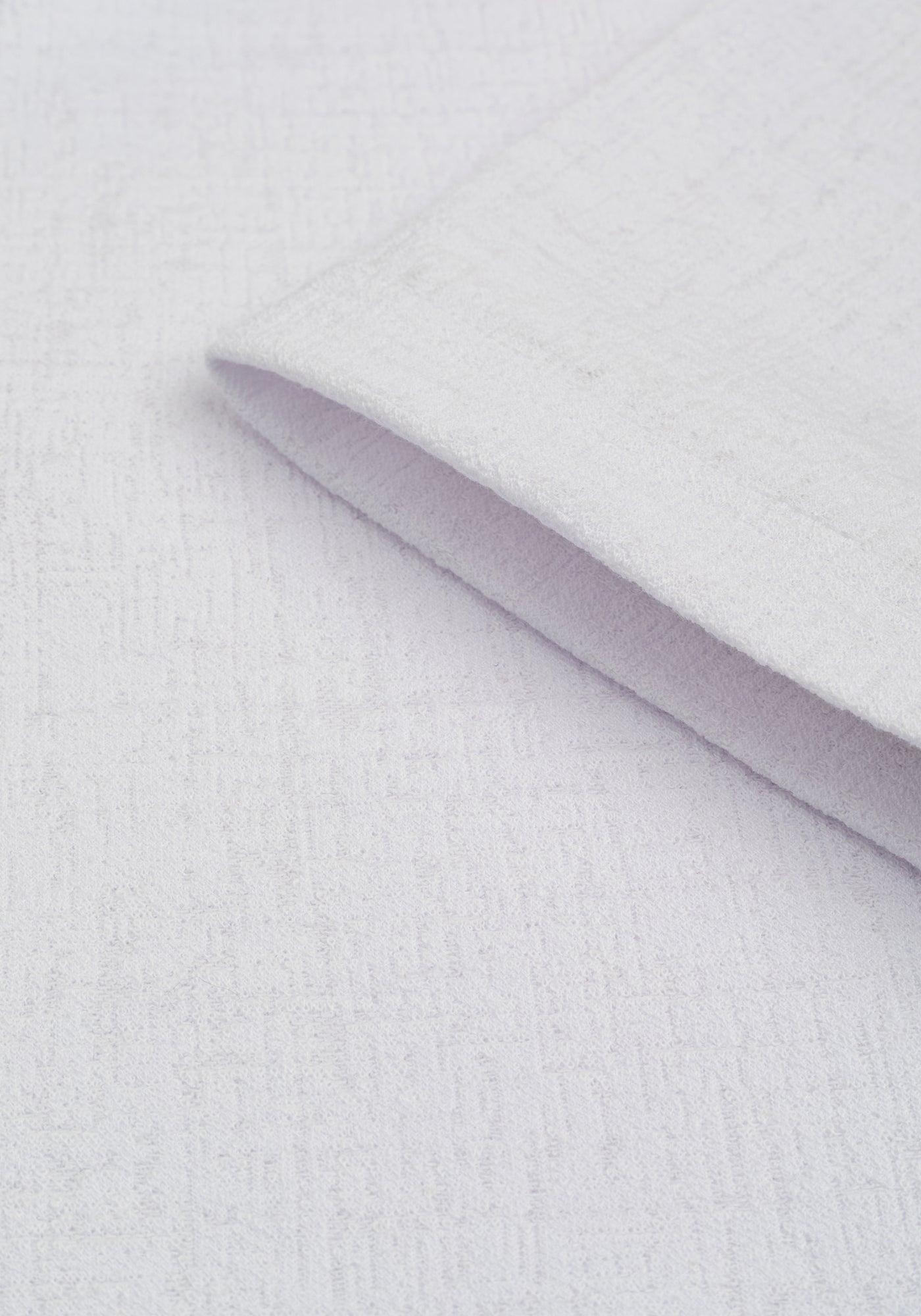 Feather White Jacquard Polo Shirt
