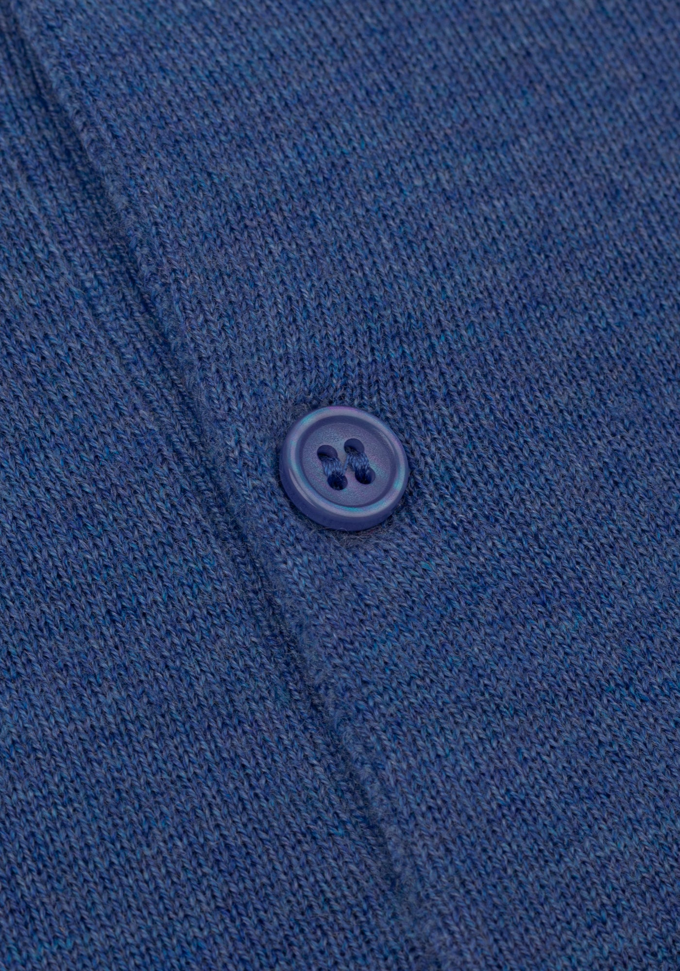 Polar Blue Merino Wool Blend Pullover