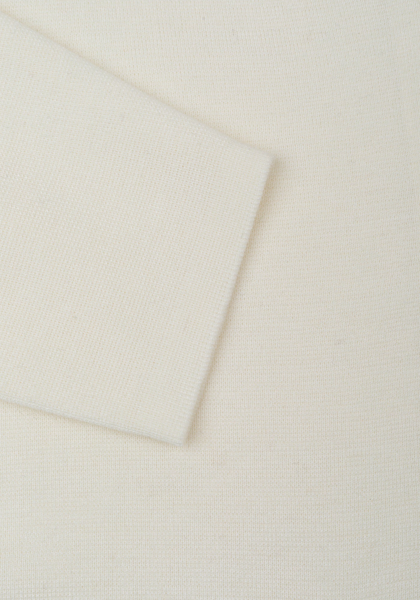 Off-White Merino Wool Blend Cardigan