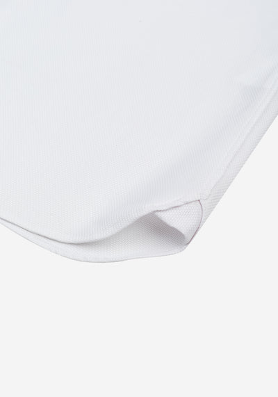 Frost White Basket Weave Shirt