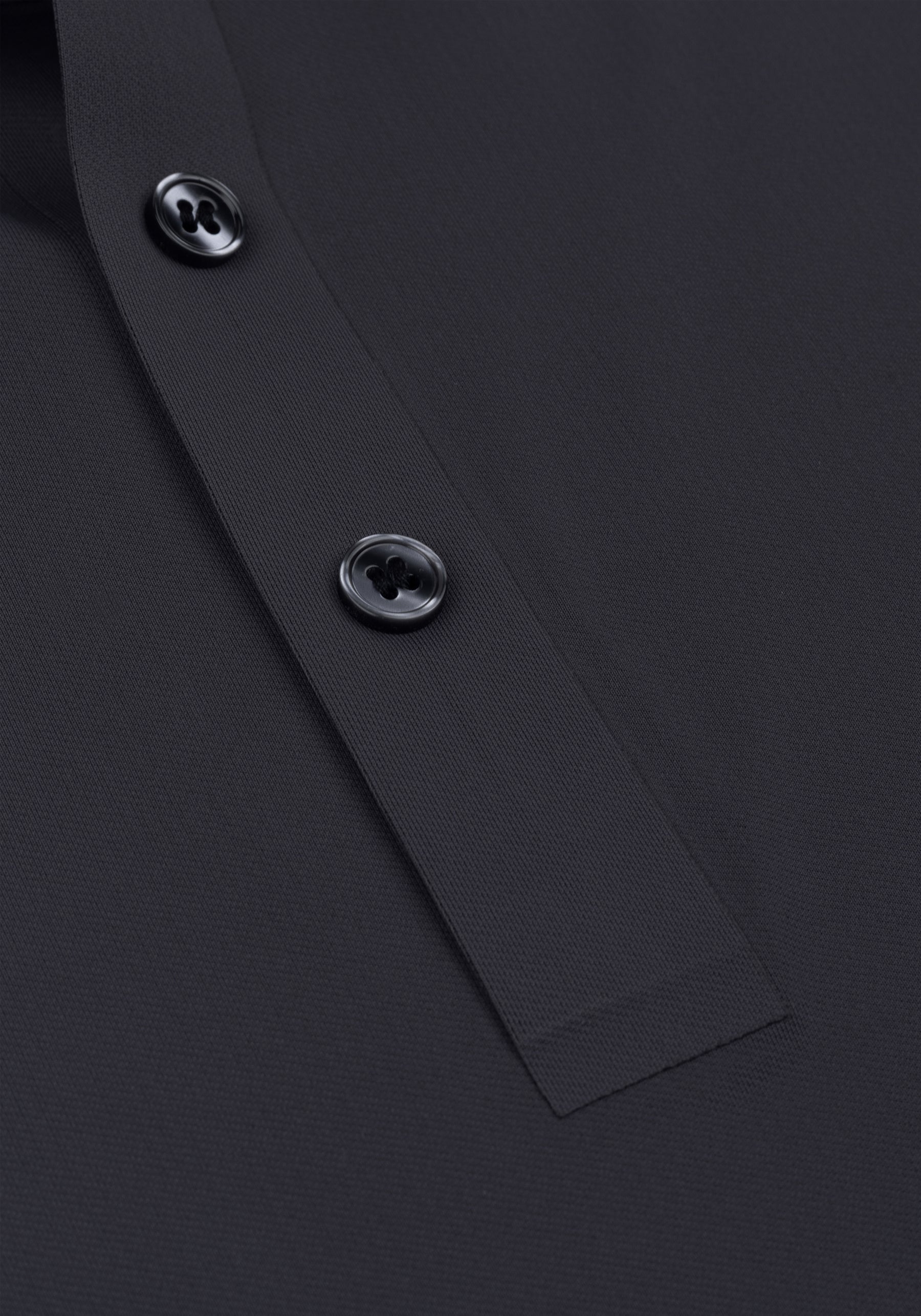 Metallic Grey Aero-Hybrid Polo Shirt