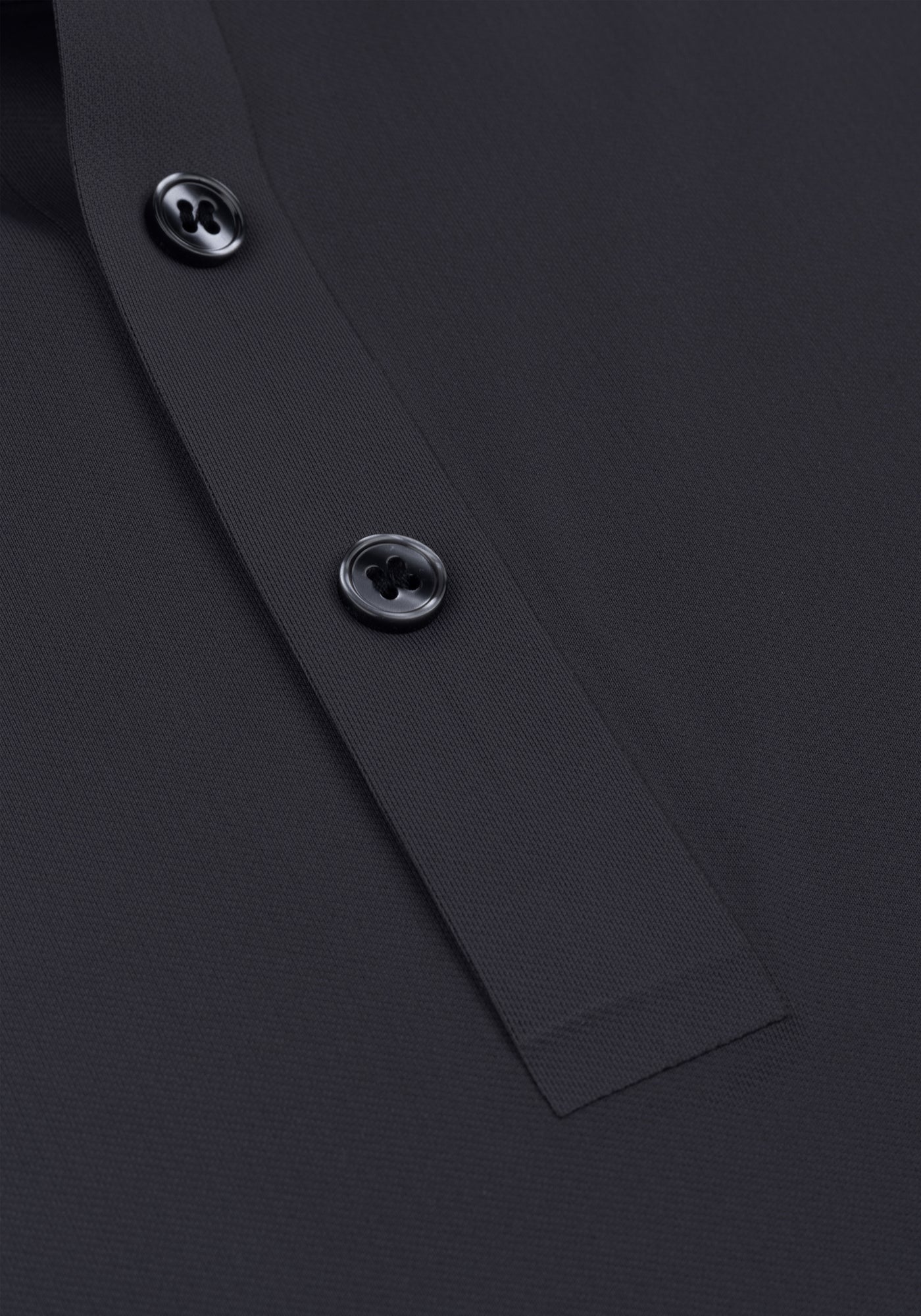 Metallic Grey Aero-Hybrid Polo Shirt