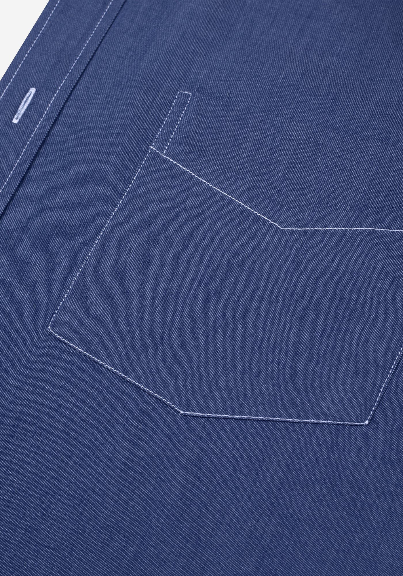 Admiral Blue Twill Shirt