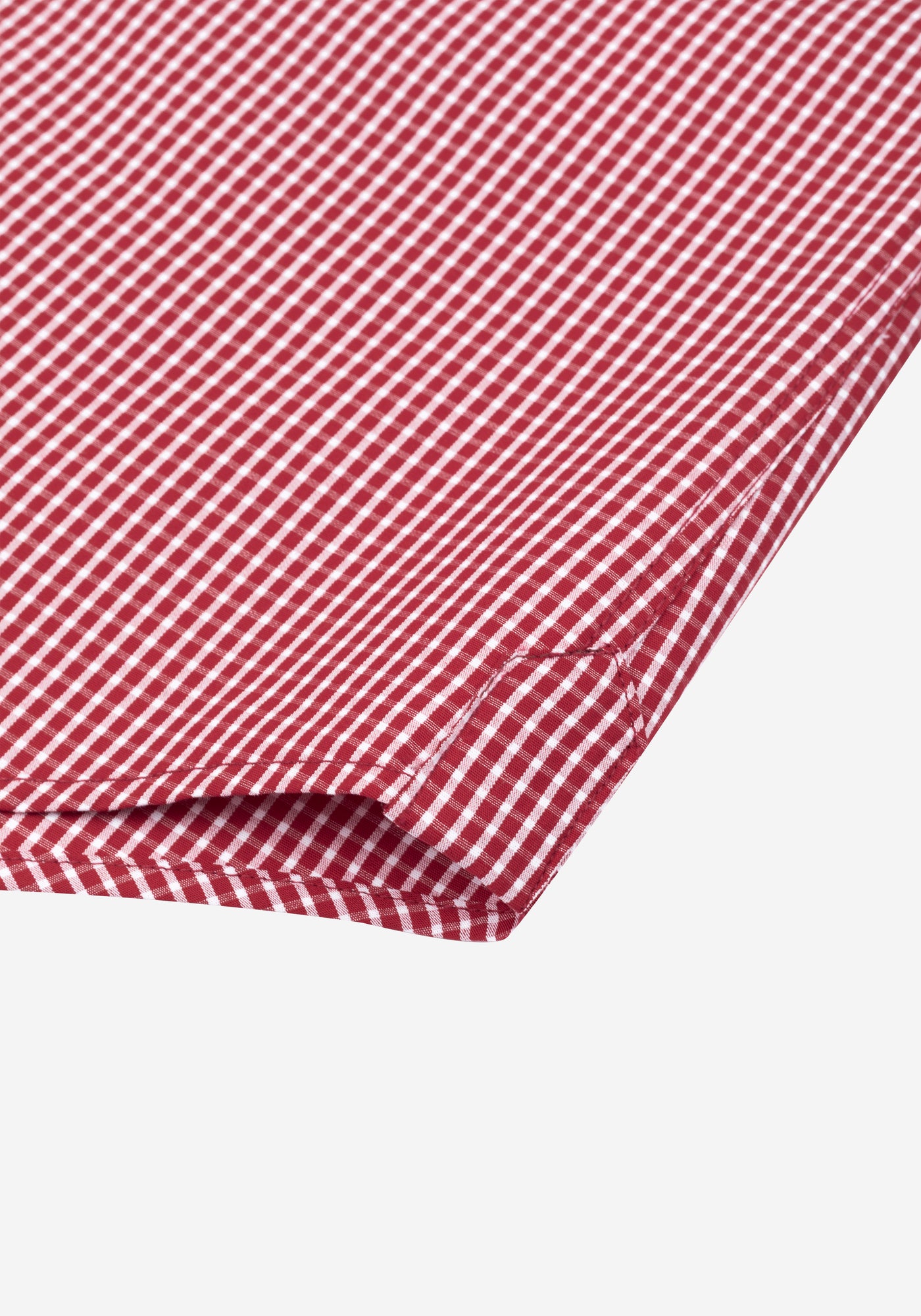 Regent Red Checked Poplin Shirt