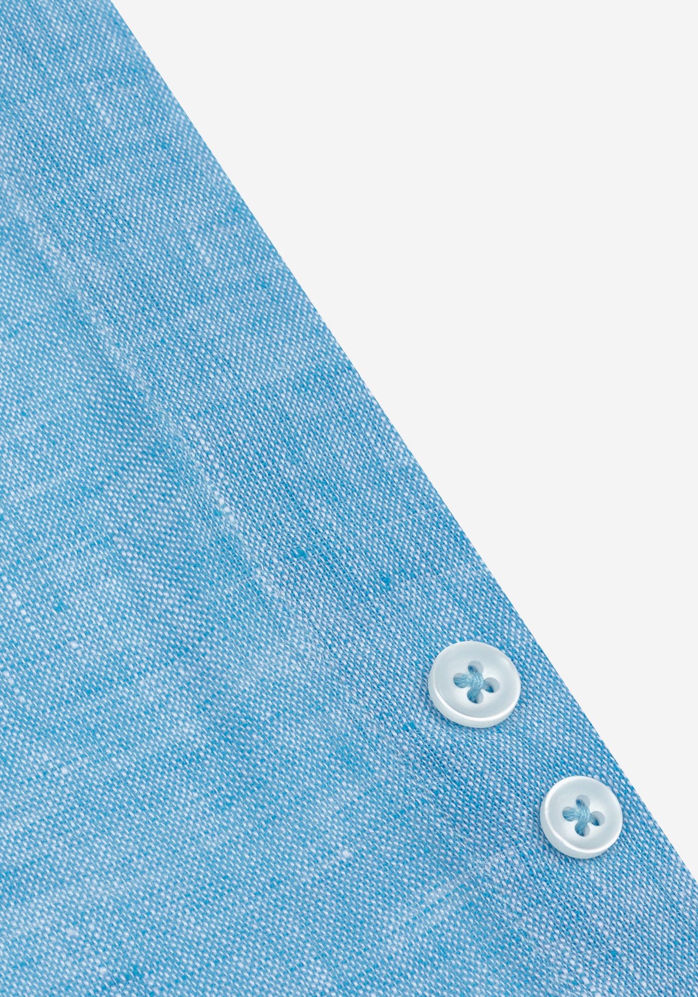 Coastal Blue Belgian Linen Shirt