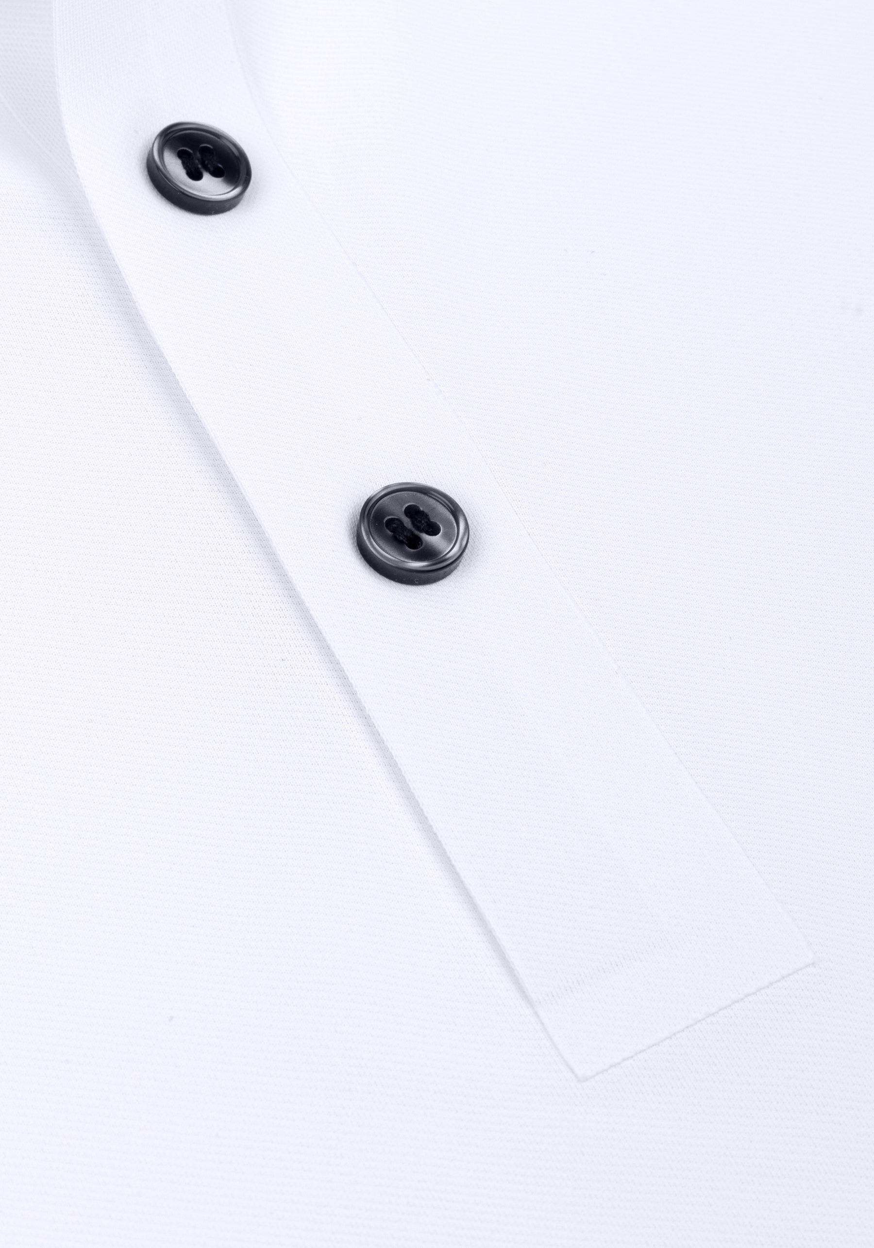 Pure White Aero-Hybrid Polo Shirt