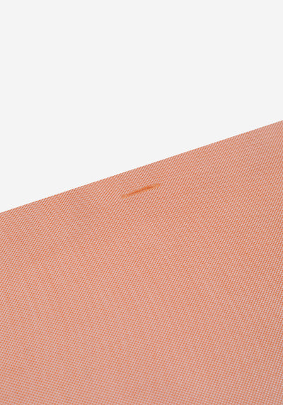 Peach Orange Washed Oxford Shirt