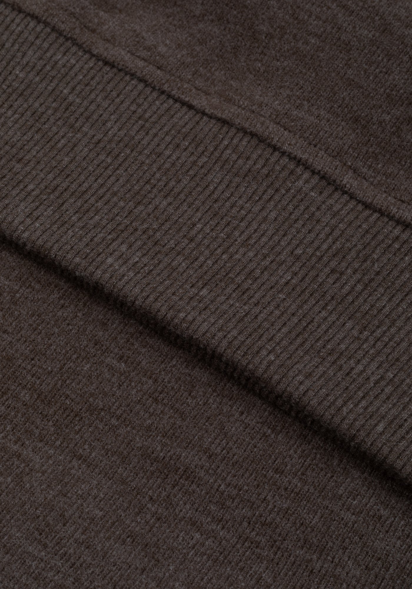 Oak Brown Cotton Sweatshirt