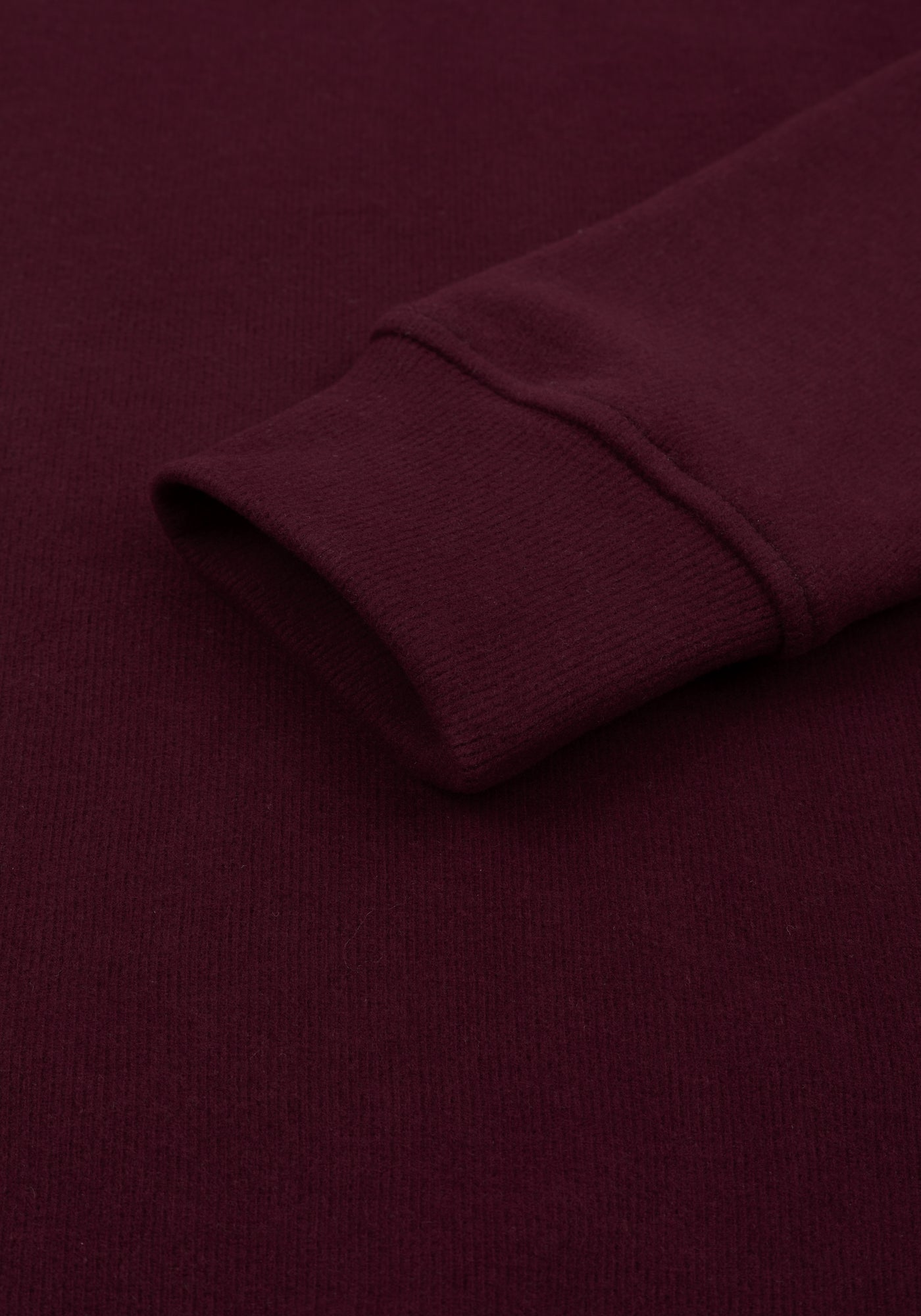 Burnt Maroon Cotton Sweatshirt