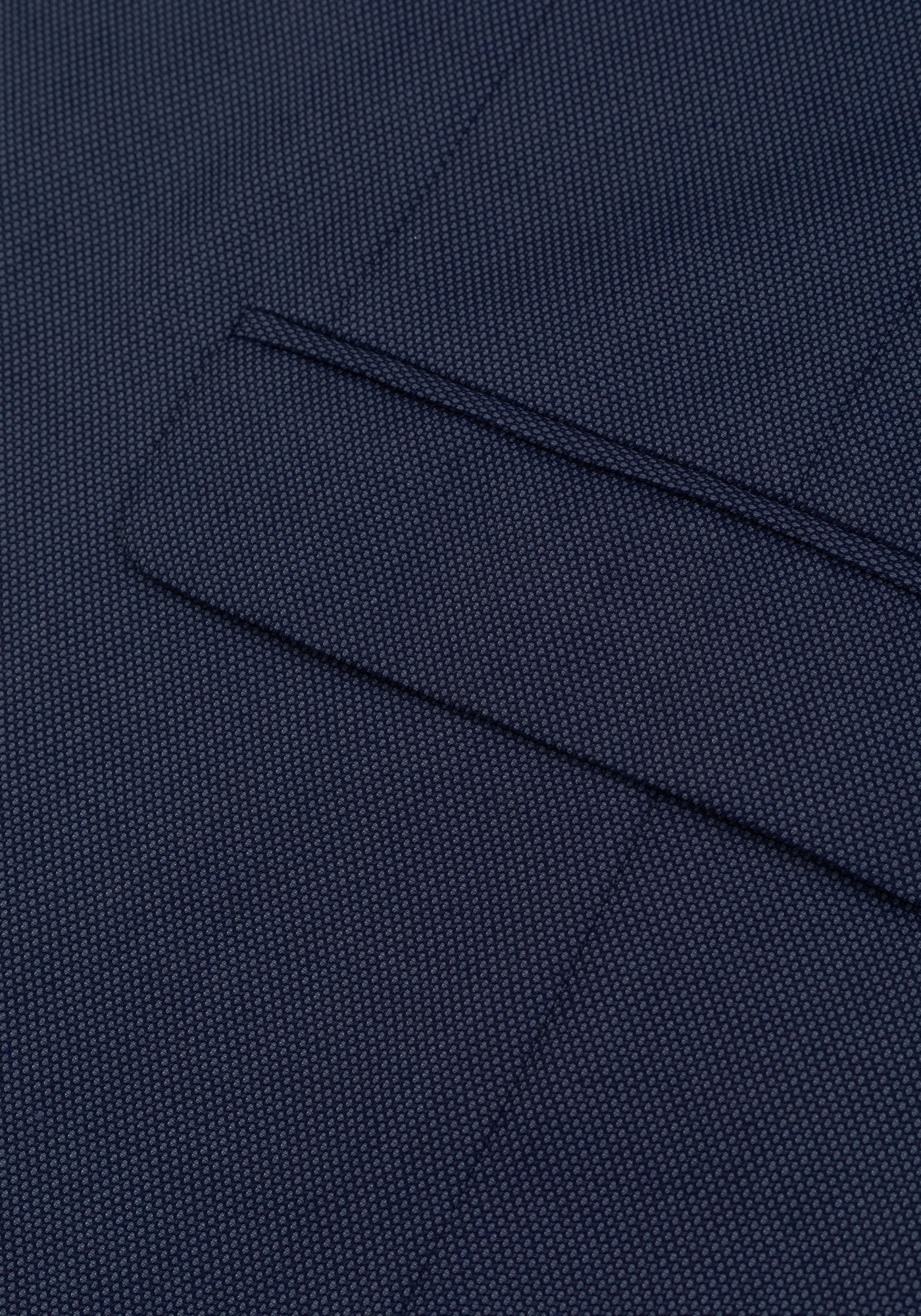 Atlantic Navy Dotted Poly Suit