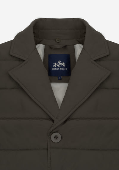 Fossil Olive Padded Polyamide Jacket