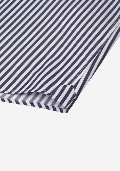 Admiral Navy Stripe Signature Twill Shirt