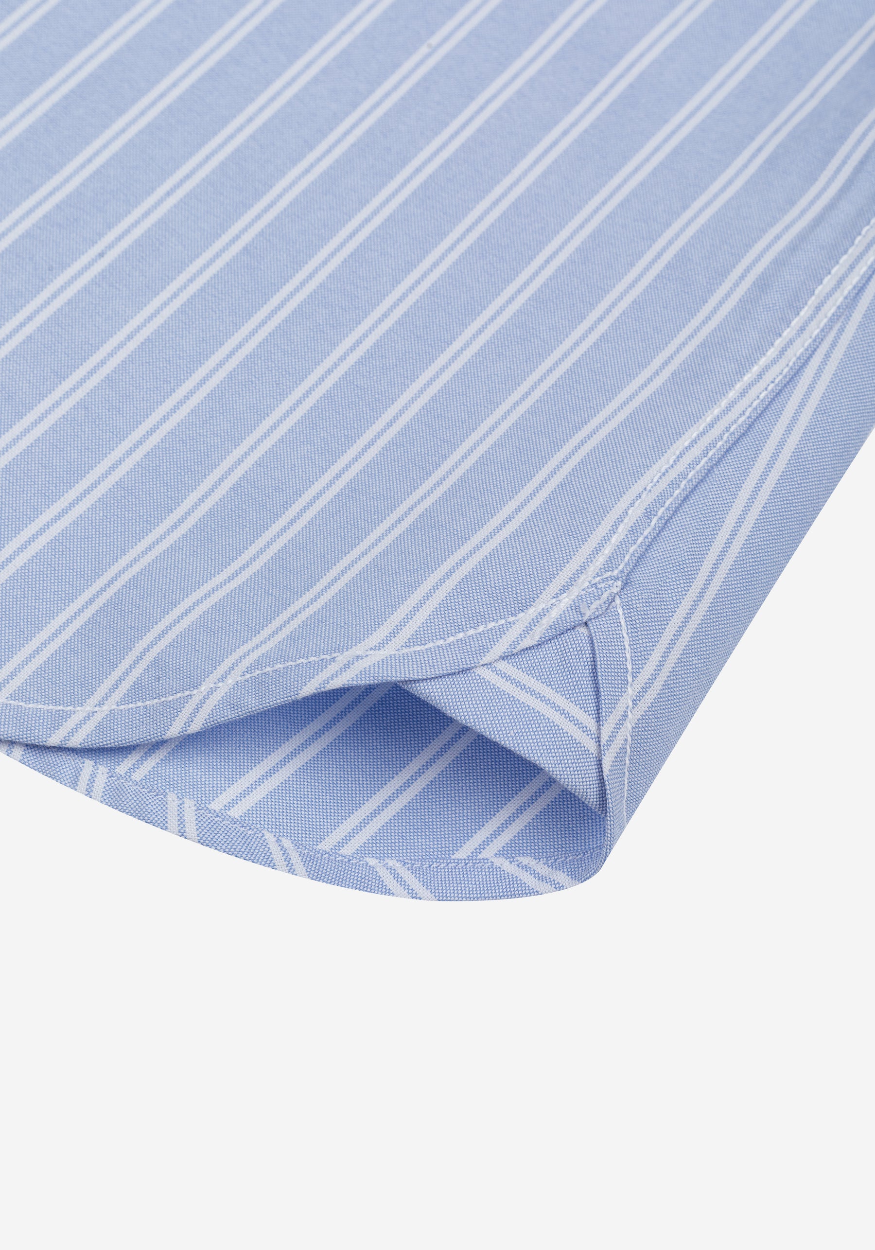 Baby Blue Stripe Heavy Oxford Shirt