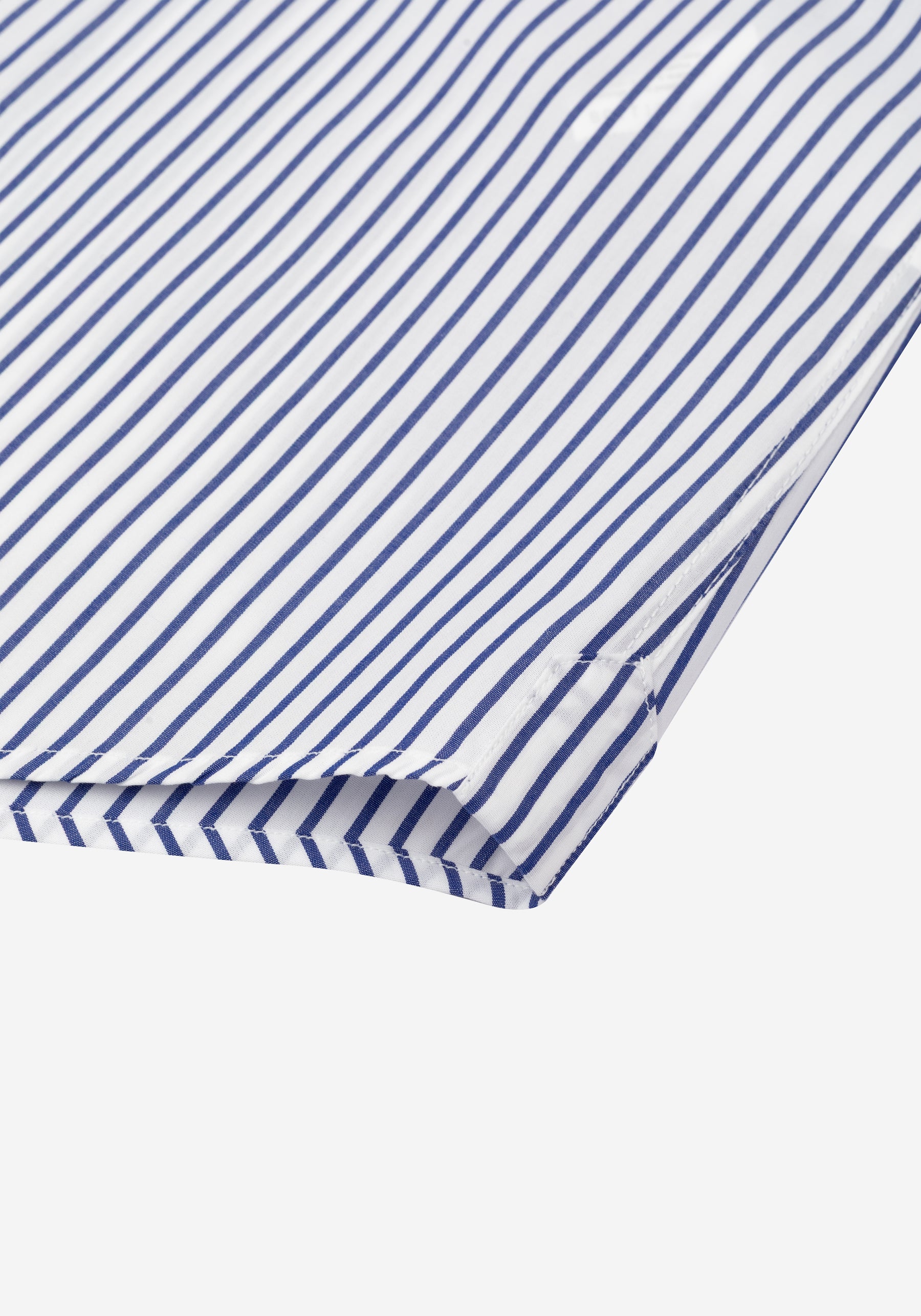 Imperial Blue Stripe Poplin Shirt