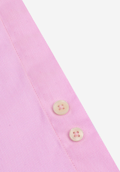 Powder Pink Washed Oxford Shirt