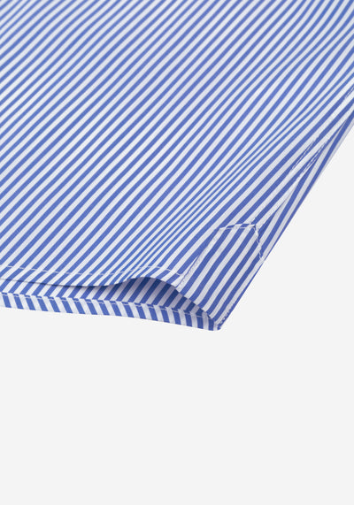 Sapphire Blue Stripe Aero-Hybrid Shirt