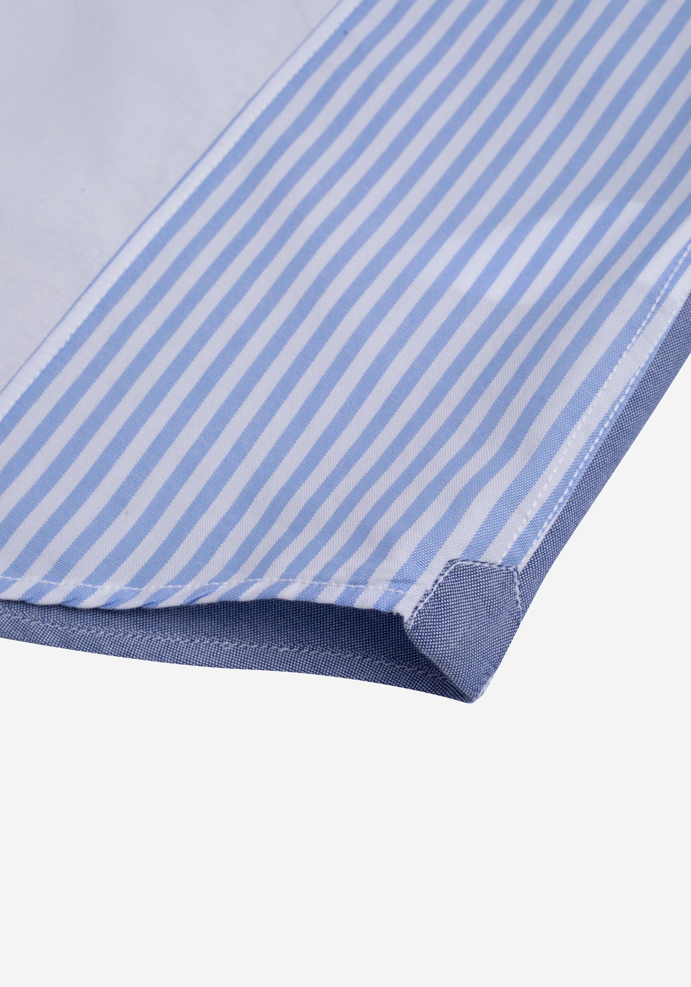 Navy Tri-Tone Oxford Shirt