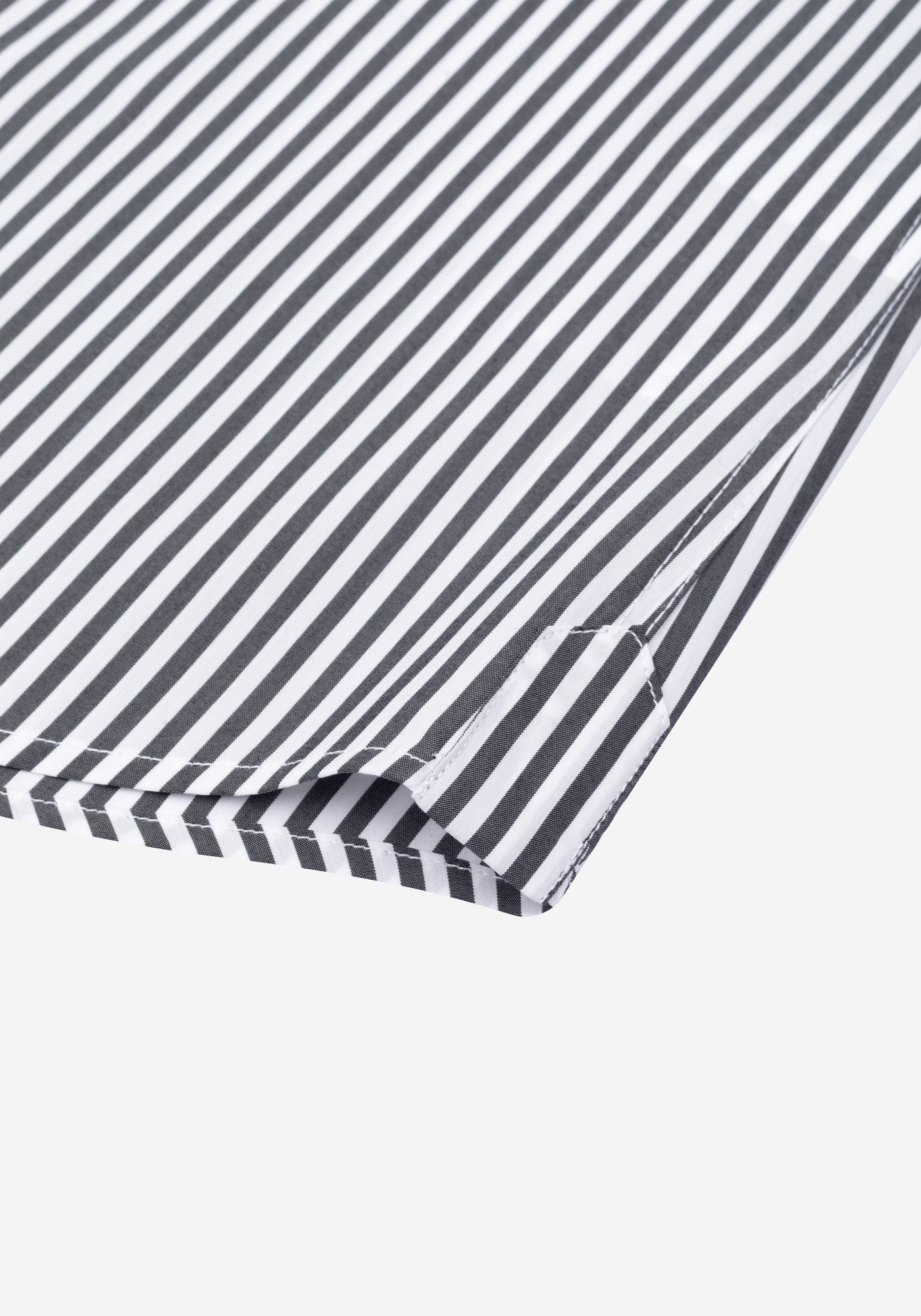 Charcoal Black Stripe Aero-Hybrid Shirt