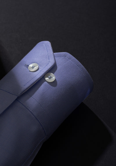 Regatta Blue Basket Weave Shirt