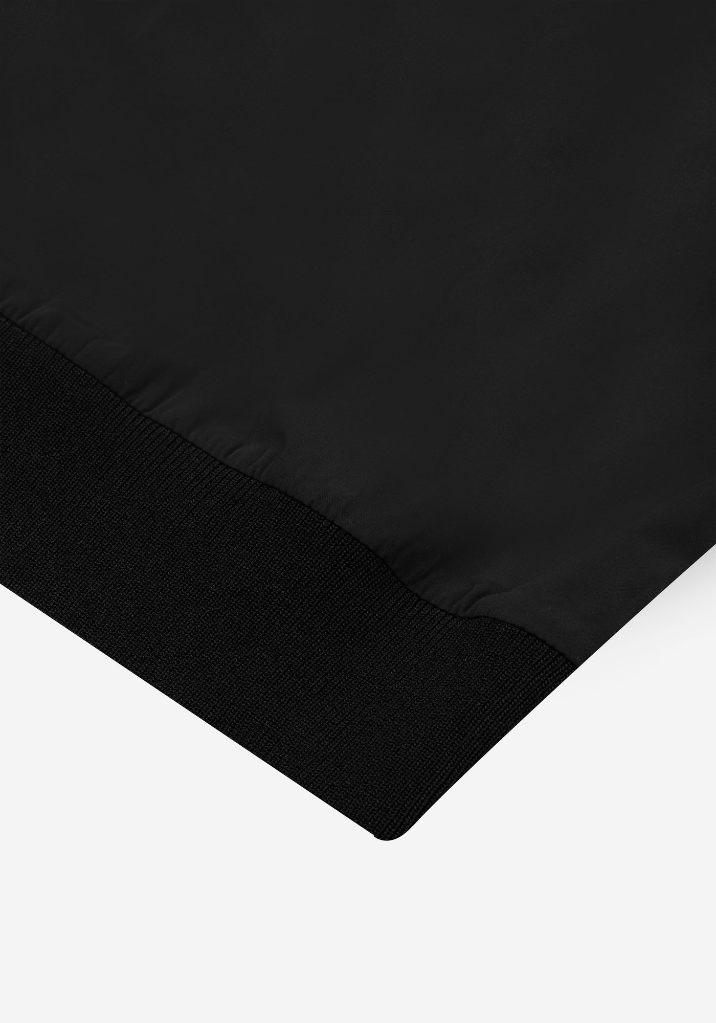 Carbon Black Polyamide Cardigan