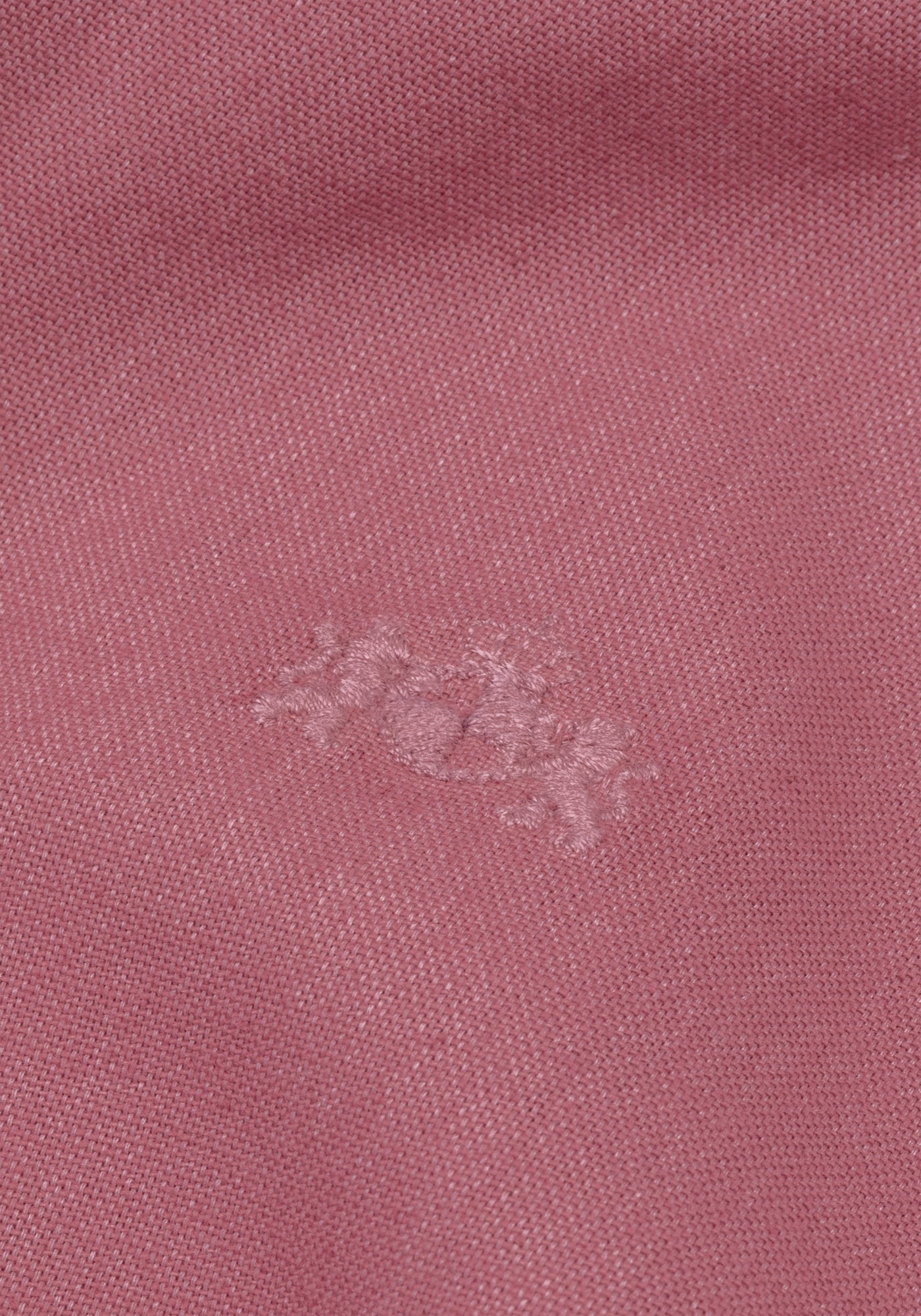 Rosewood Red Piece-Dyed Shirt