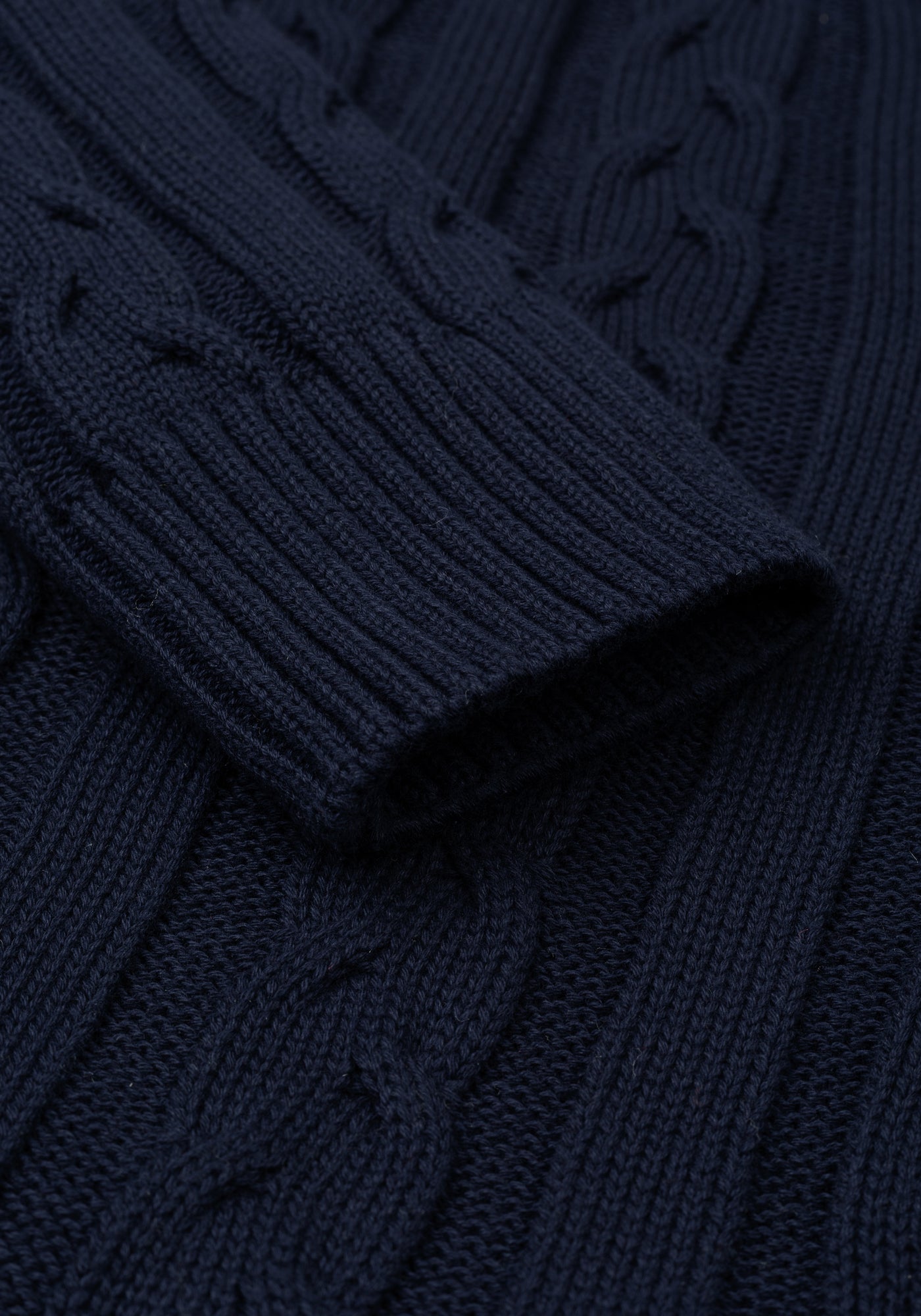 Inkstone Navy Heavy Knitted Cardigan