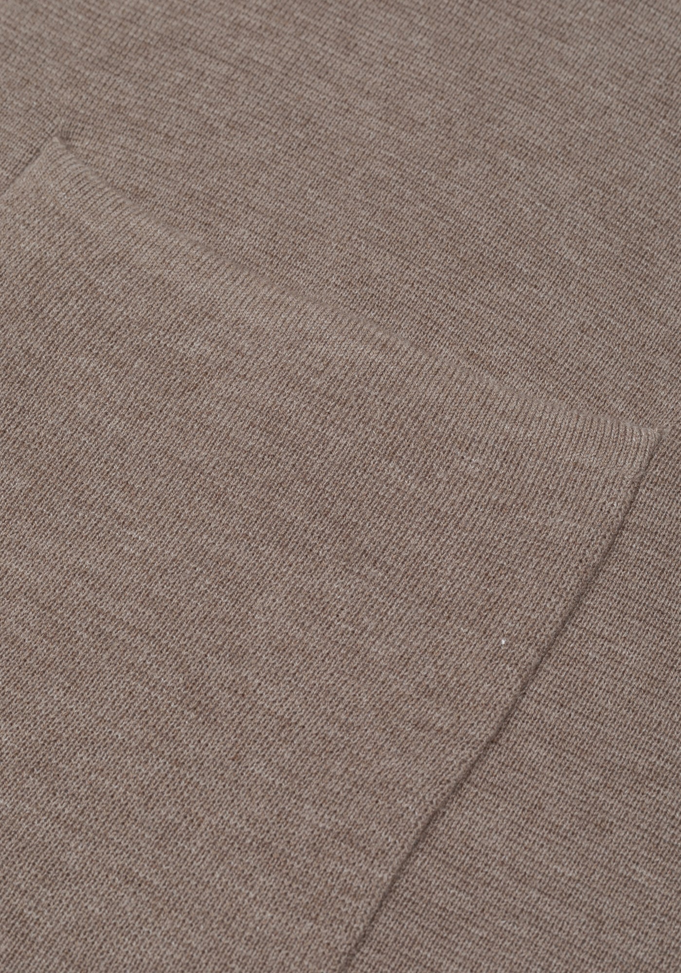 Dune Beige Merino Wool Blend Cardigan