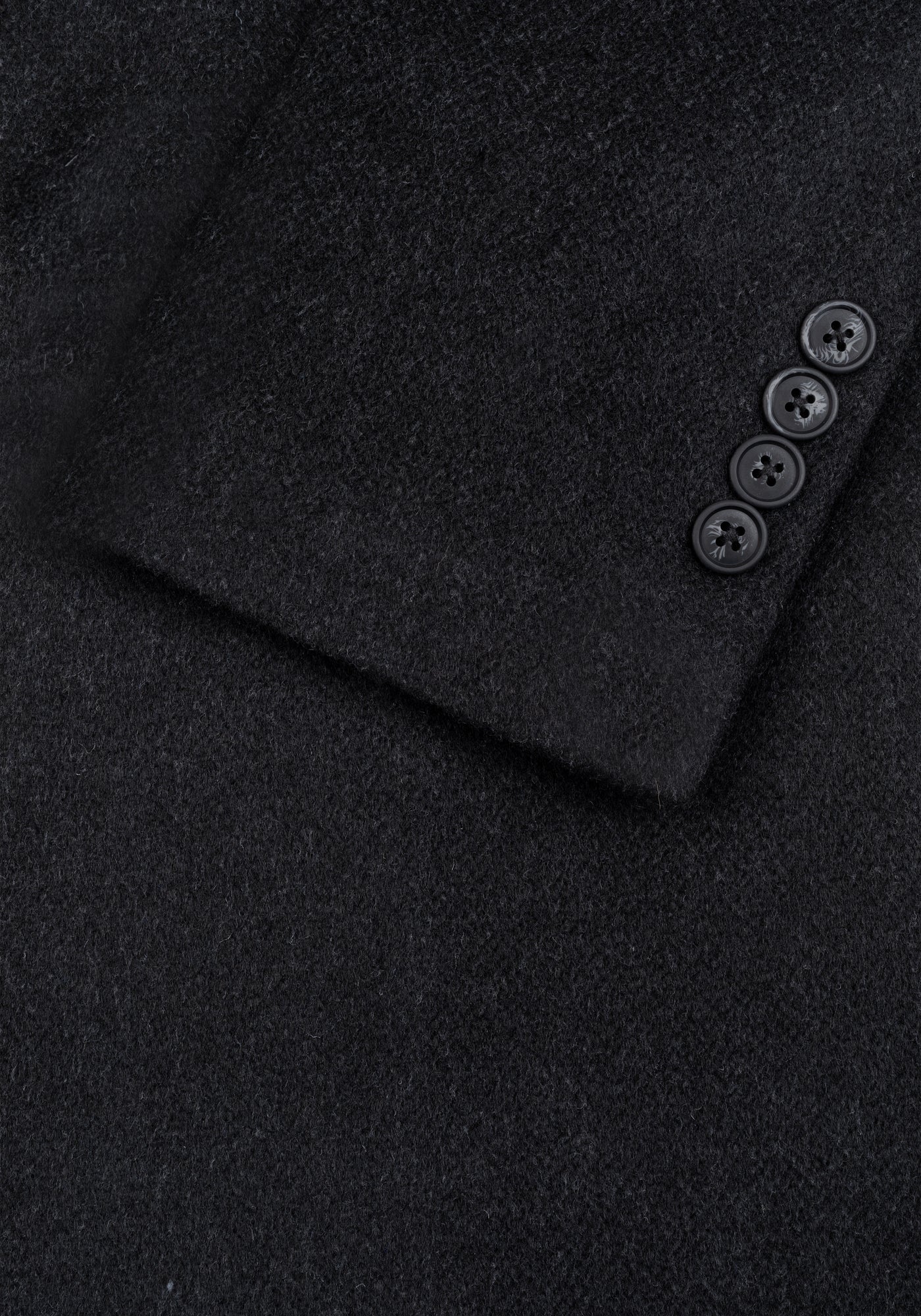 Ebony Black Poly Coat