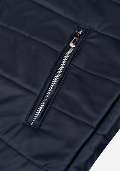 Steel Navy Vest