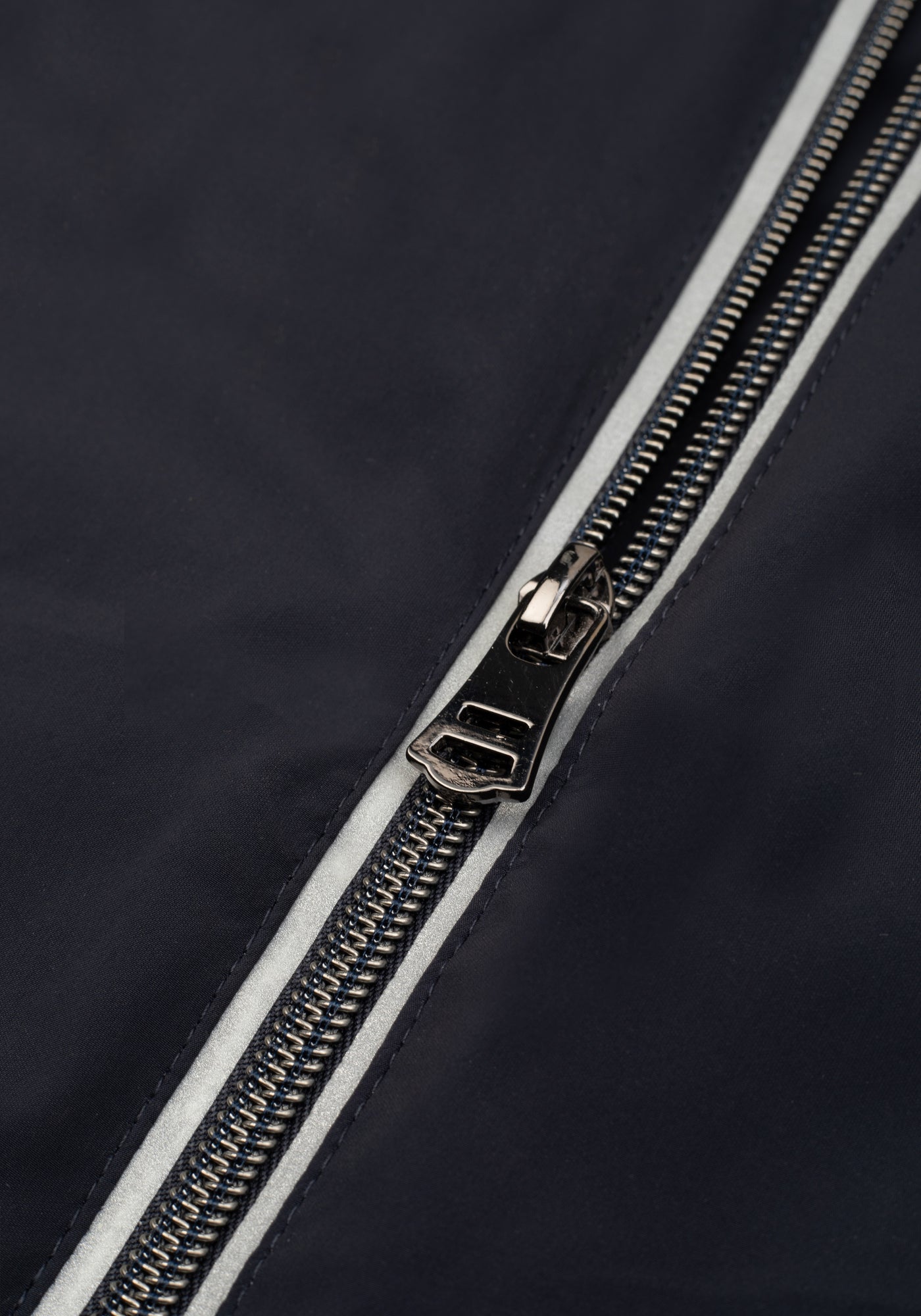 Metallic Navy Polyamide Vest