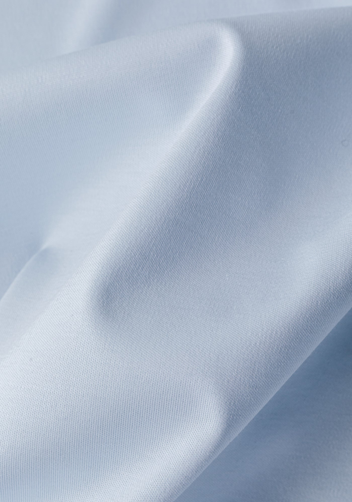 Mist Blue Mercerized Interlock Jersey