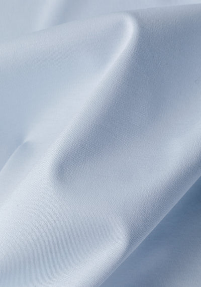 Mist Blue Mercerized Interlock Jersey