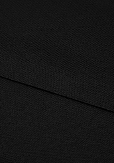 Obsidian Black Aero-Hybrid Polo Shirt