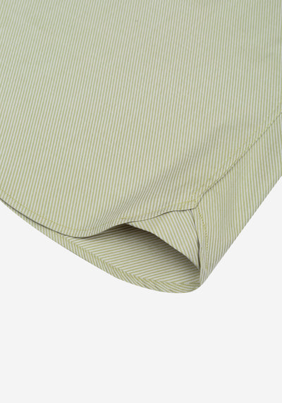 Dune Olive Stripe Signature Twill Shirt