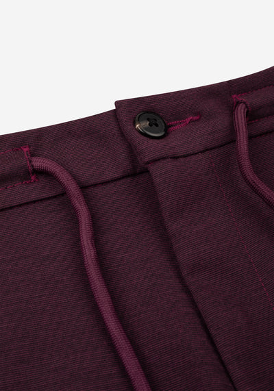 Crimson Burgundy B-Stretch Urban Trousers