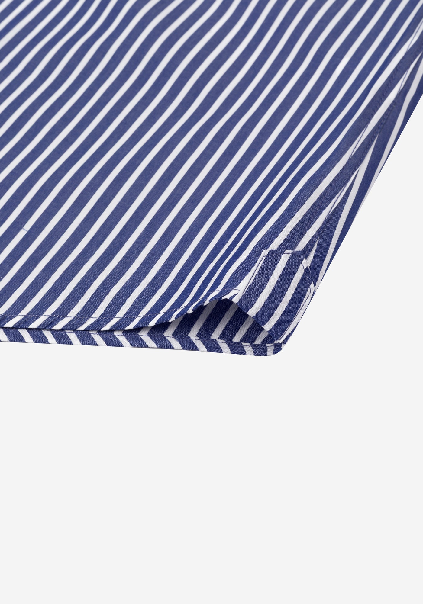 Shadow Navy Stripe Poplin Shirt