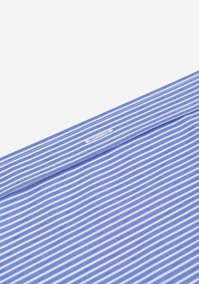 Sky Blue Stripe Dobby Shirt